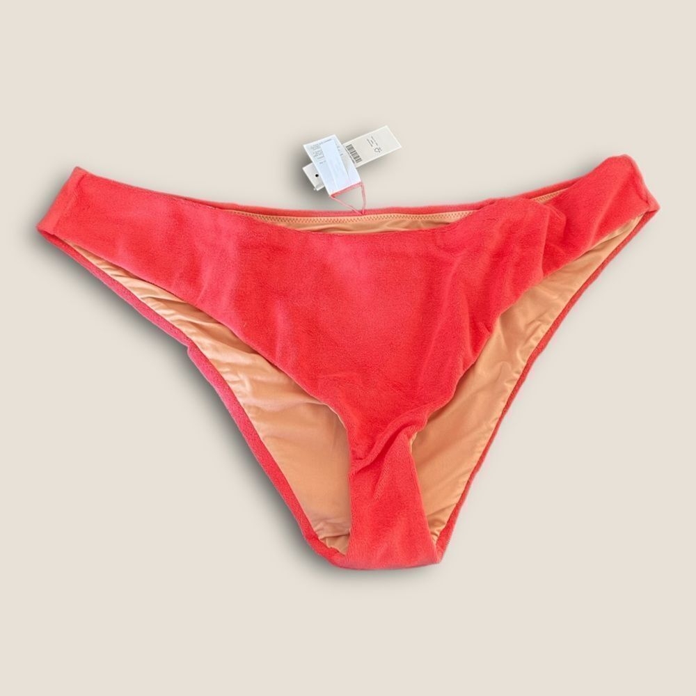 Plus size orange bikini bottom size 3X , NWT